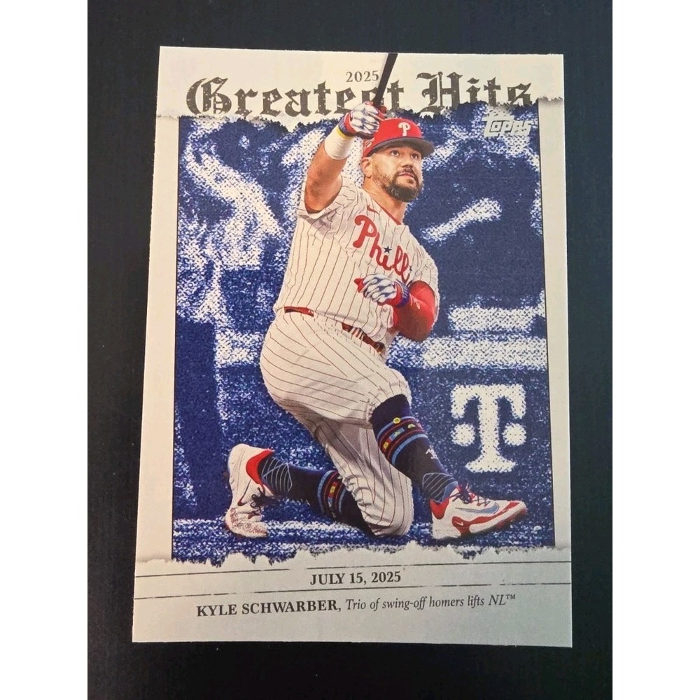 2026 Topps Series 1 Greatest Hits - Kyle Schwarber - Phillies - #GH-16